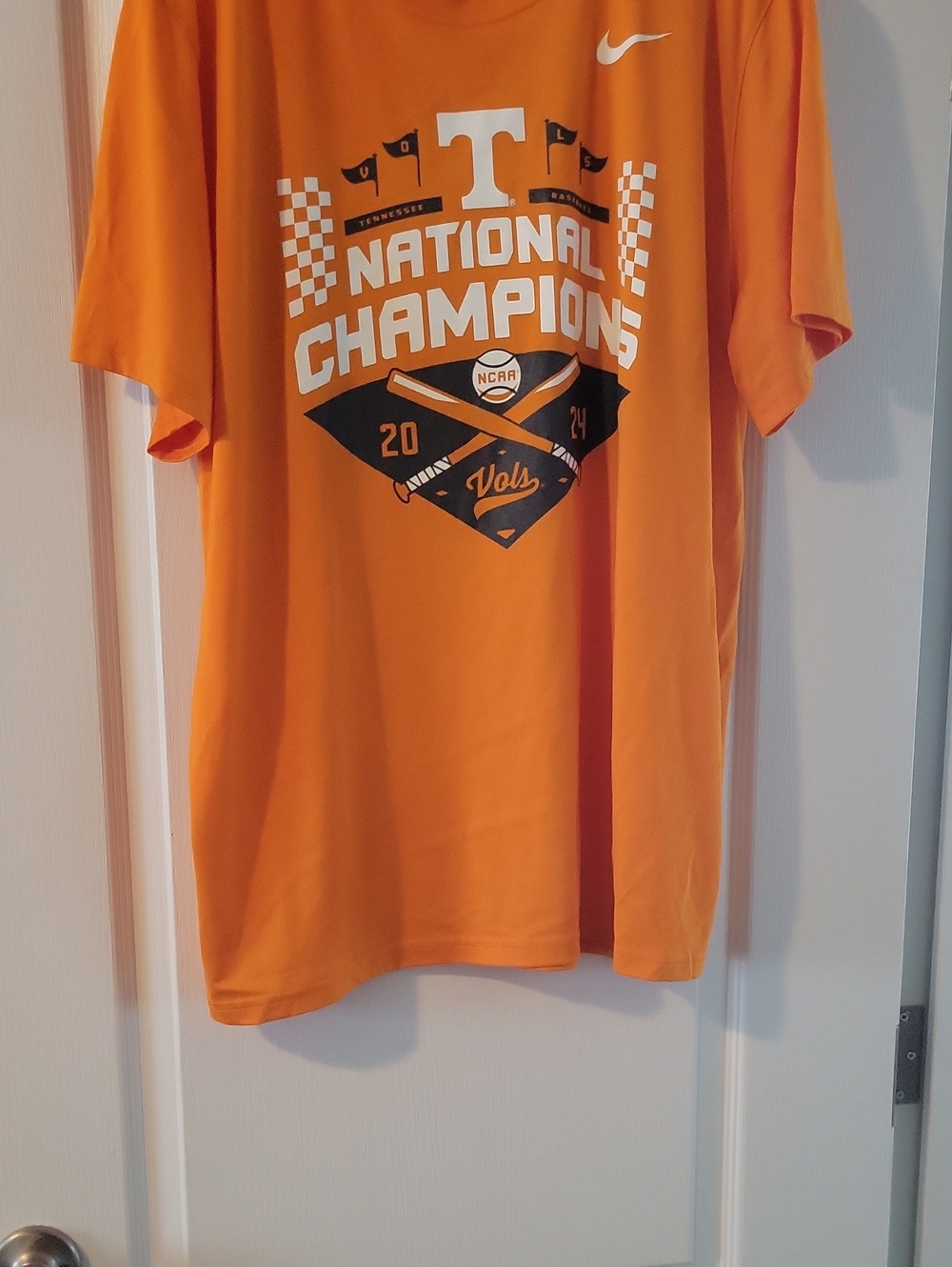 Nike Orange Tennessee Vols National Champions Graphic Tee
